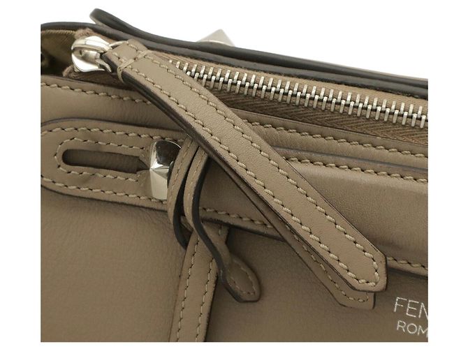 Borsa Fendi By The Way Marrone Beige - vista 6