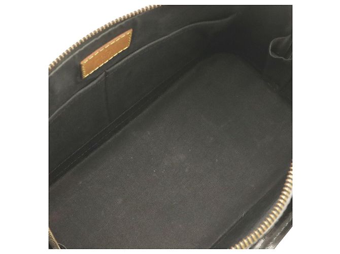 Louis Vuitton Monogram Vernis Alma PM Handtasche Schwarz - Ansicht 8