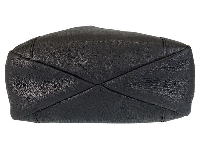 Gucci Leder-Tote-Bag Schwarz - Ansicht 10