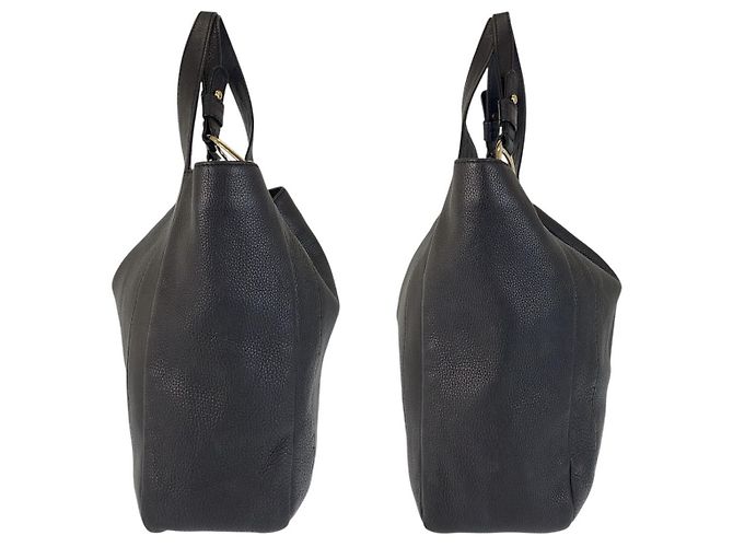Gucci Leder-Tote-Bag Schwarz - Ansicht 7