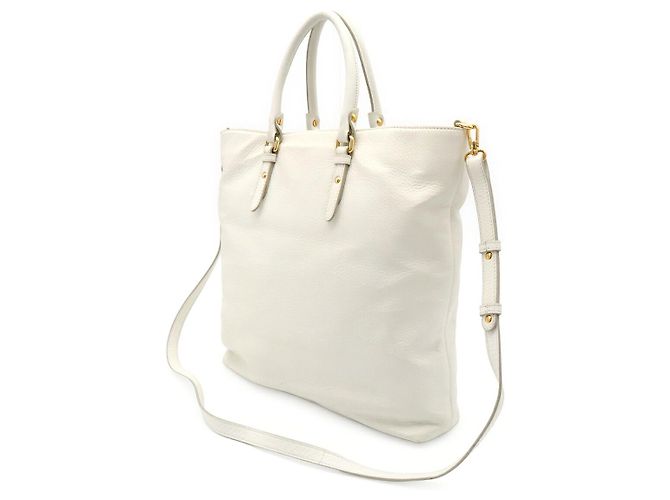 Borsa a tracolla 2-Way Versace Medusa Bianco - vista 2