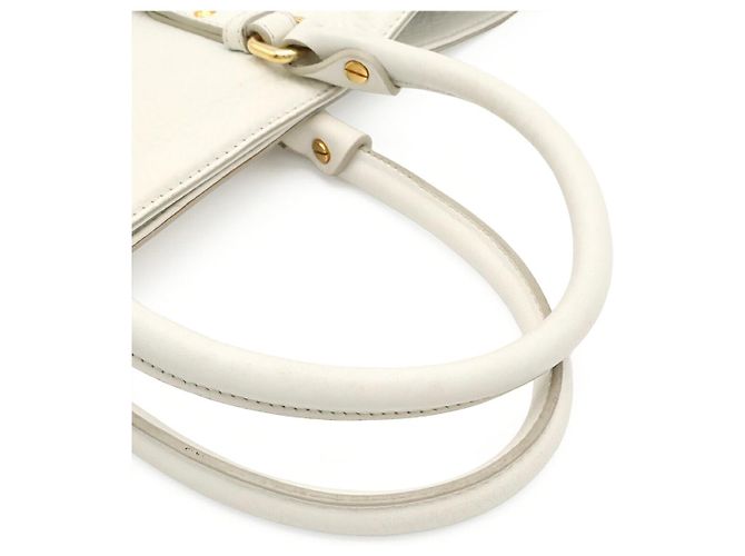 Borsa a tracolla 2-Way Versace Medusa Bianco - vista 4