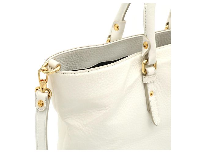 Borsa a tracolla 2-Way Versace Medusa Bianco - vista 7