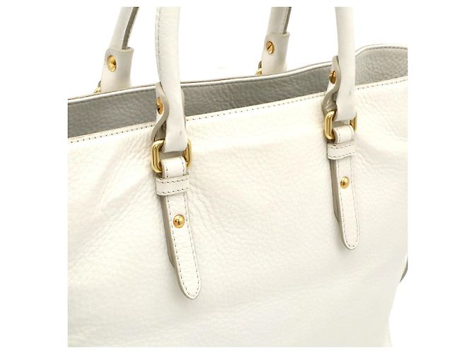 Borsa a tracolla 2-Way Versace Medusa Bianco - vista 8