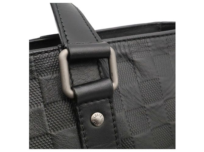 Louis Vuitton Damier Infini Tadao PM Tote Black - view 6