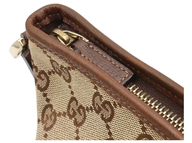 Borsa a tracolla Gucci Abbey GG Canvas Multicolore - vista 4