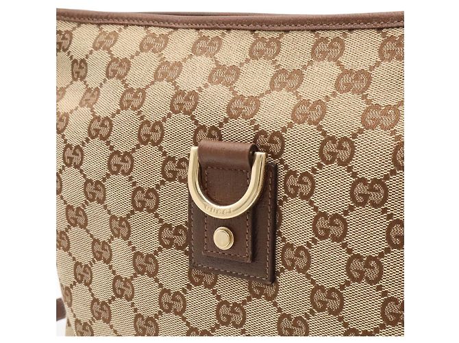 Borsa a tracolla Gucci Abbey GG Canvas Multicolore - vista 8