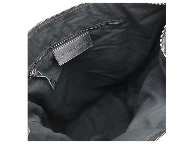 Borsa a tracolla Balenciaga The Mens Day Nero - vista 7