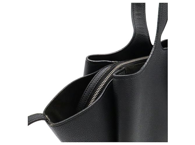 Edge Céline Celine Tri-Fold Tote Bag Schwarz - Ansicht 8