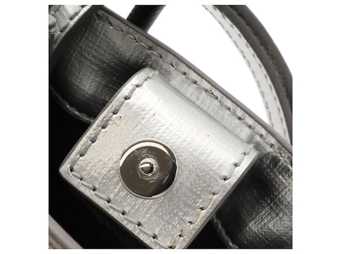 Borsa crossbody porta telefono Balenciaga Argento Metallico - vista 6