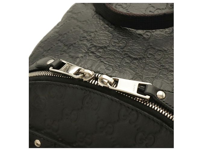 Gucci Guccissima Rucksack Schwarz - Ansicht 7