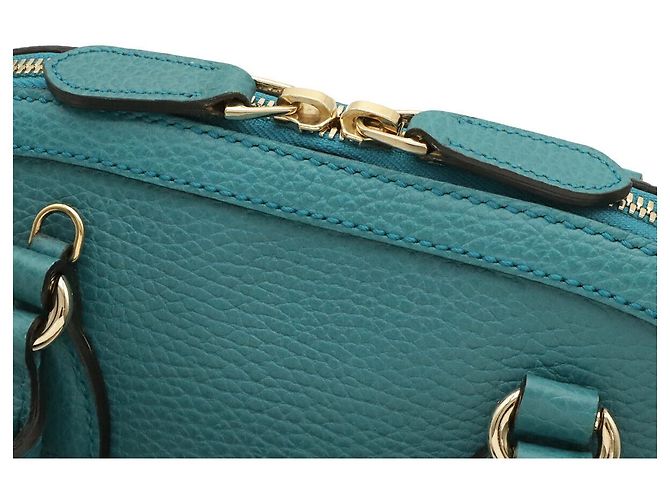Bolsa 2WAY Gucci Interlocking G Dome Azul - vista 6