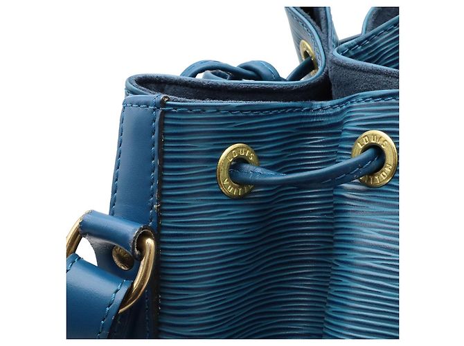 Sac à bandoulière Louis Vuitton Noe Bleu - vue 6