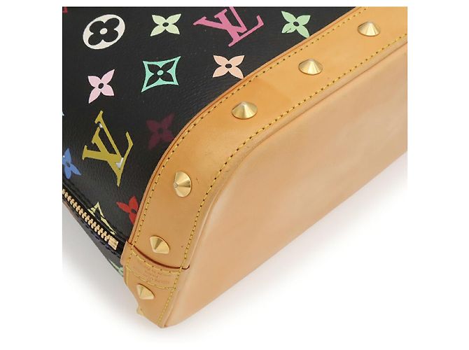 Borsa a mano Louis Vuitton Alma Nero - vista 3