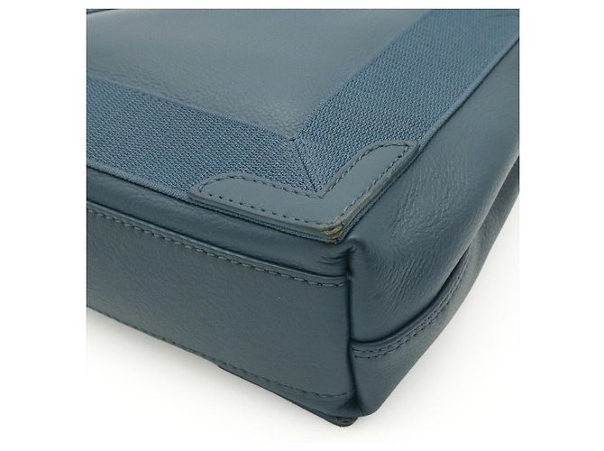 Borsa Balenciaga Logo Blu - vista 3