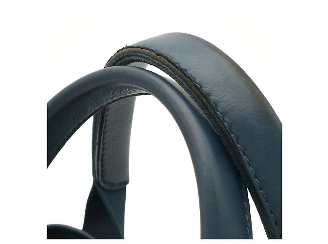 Borsa Balenciaga Logo Blu - vista 5