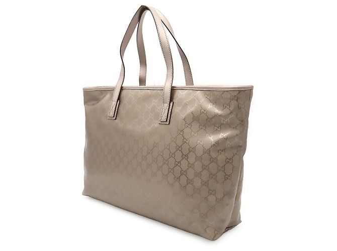 Borsa Tote Gucci GG Stampata Rosa - vista 2