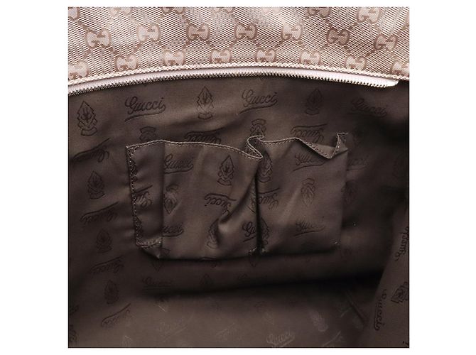 Borsa Tote Gucci GG Stampata Rosa - vista 7