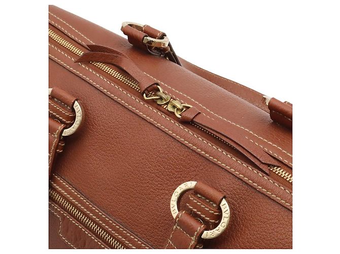 Bulgari Bolsa Mini Boston Bvlgari Logo Mania Marrom - vista 5