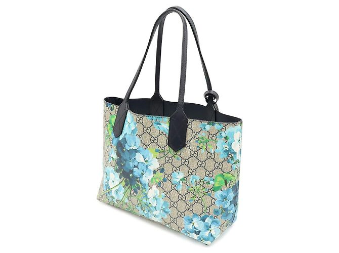 Bolso Tote Gucci Small Reversible GG Blooms Multicolor - vista 2