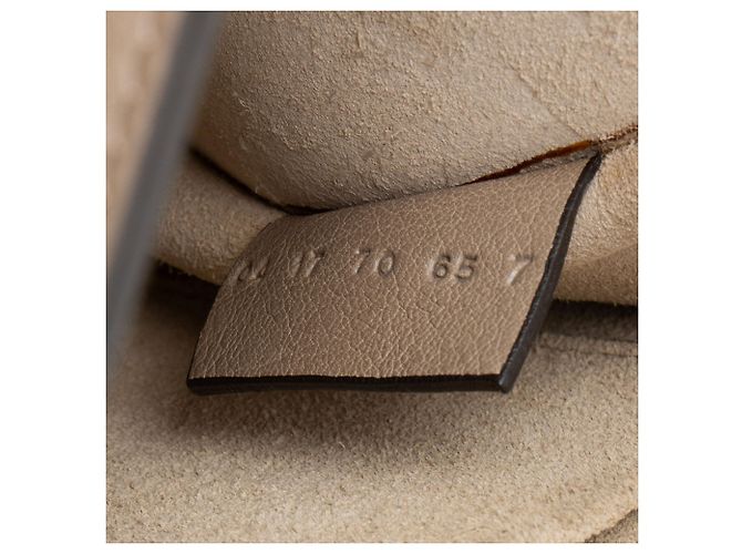 Chloé Borsa polso Nile Small in pelle di vitello scamosciata Chloe Grigio - vista 6