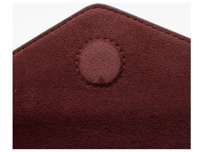 Borsa Satchel Trocadero Monogram Empreinte Louis Vuitton Rosso - vista 10