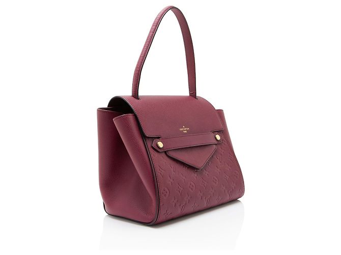 Borsa Satchel Trocadero Monogram Empreinte Louis Vuitton Rosso - vista 2