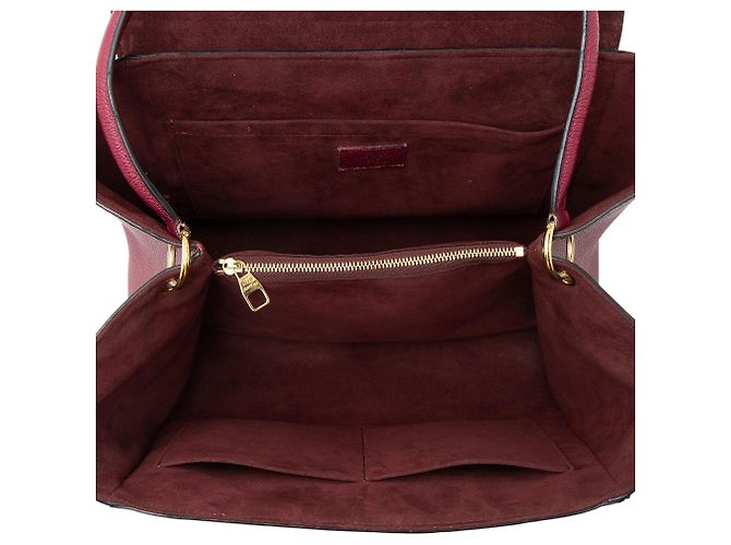 Borsa Satchel Trocadero Monogram Empreinte Louis Vuitton Rosso - vista 7