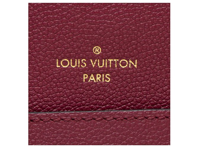 Borsa Satchel Trocadero Monogram Empreinte Louis Vuitton Rosso - vista 9