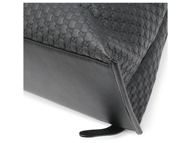 Gucci Micro Guccissima Rucksack Schwarz - Ansicht 3