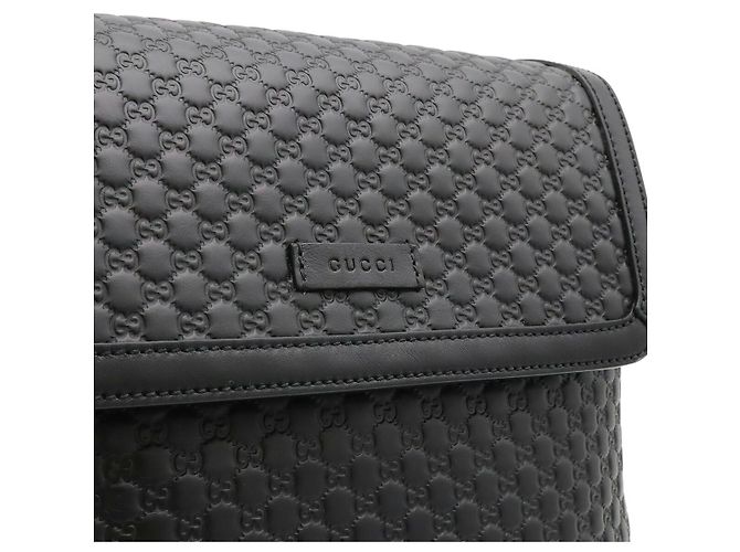 Gucci Micro Guccissima Rucksack Schwarz - Ansicht 7