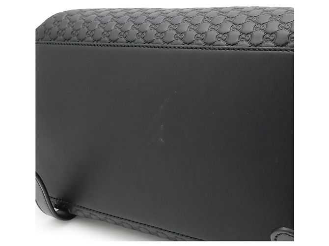 Gucci Micro Guccissima Rucksack Schwarz - Ansicht 9