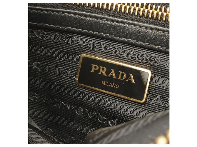 Bolso bandolera Prada de nylon negro - vista 7
