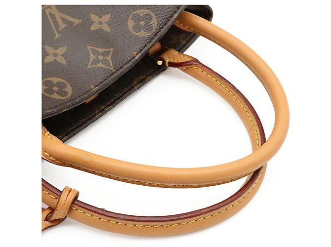Borsa Louis Vuitton Montaigne MM Marrone - vista 4