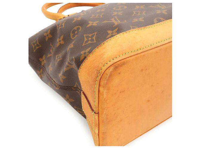 Bolso Tote Louis Vuitton Lockit Horizontal Castaño - vista 3