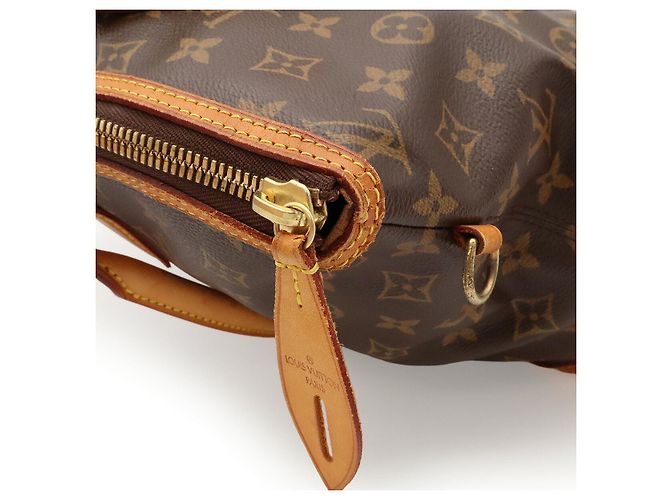 Bolso Tote Louis Vuitton Lockit Horizontal Castaño - vista 5