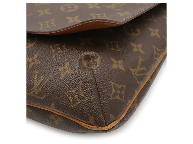Bolsa Musette Monogram Louis Vuitton Marrom - vista 3