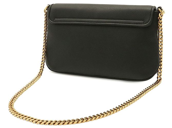 Borsa a tracolla con catena Gucci 1973 Nero - vista 2
