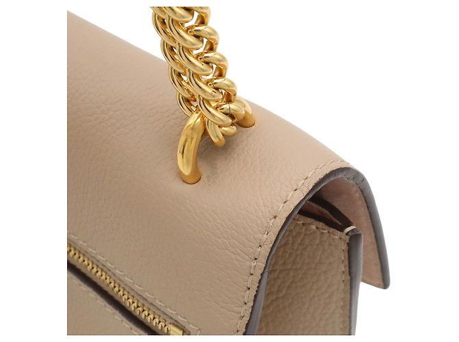 Borsa a tracolla con catena Louis Vuitton My Lockme Marrone Beige - vista 8