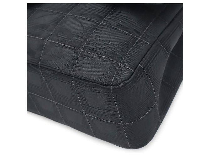 Borsa a Tracolla con Catena Chanel New Travel Line Nero - vista 3