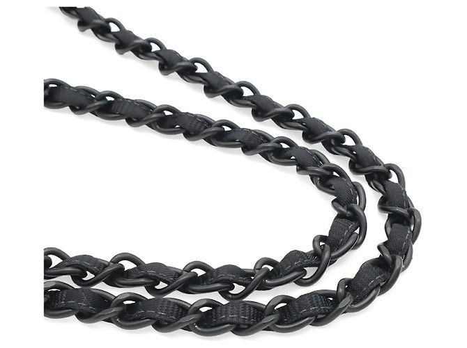 Borsa a Tracolla con Catena Chanel New Travel Line Nero - vista 5