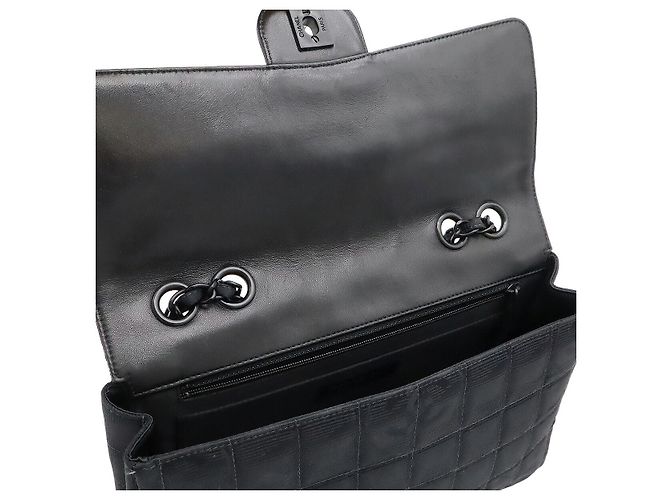 Borsa a Tracolla con Catena Chanel New Travel Line Nero - vista 6