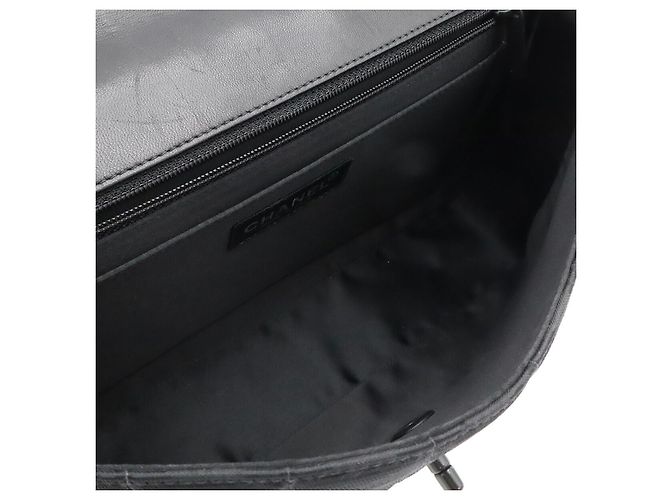 Borsa a Tracolla con Catena Chanel New Travel Line Nero - vista 7