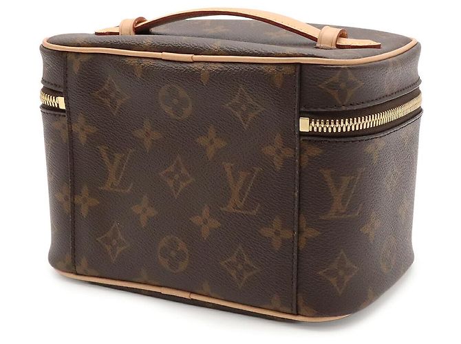 Neceser Louis Vuitton Nice Mini Castaño - vista 2