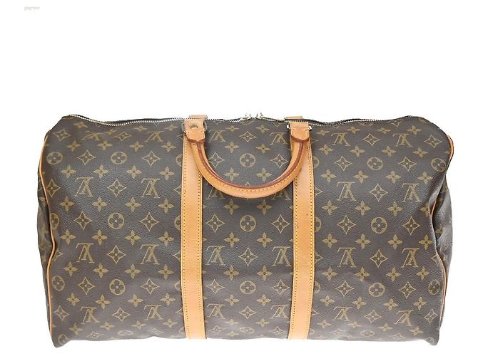 Louis Vuitton Keepall Monogram 50 Marrone - vista 2