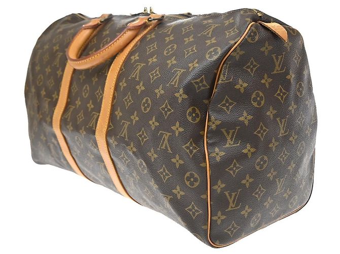 Louis Vuitton Keepall Monogram 50 Marrone - vista 4