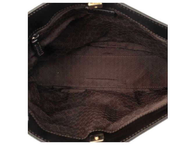 Borsa a mano Gucci Sherry Line Beige Marrone scuro - vista 5