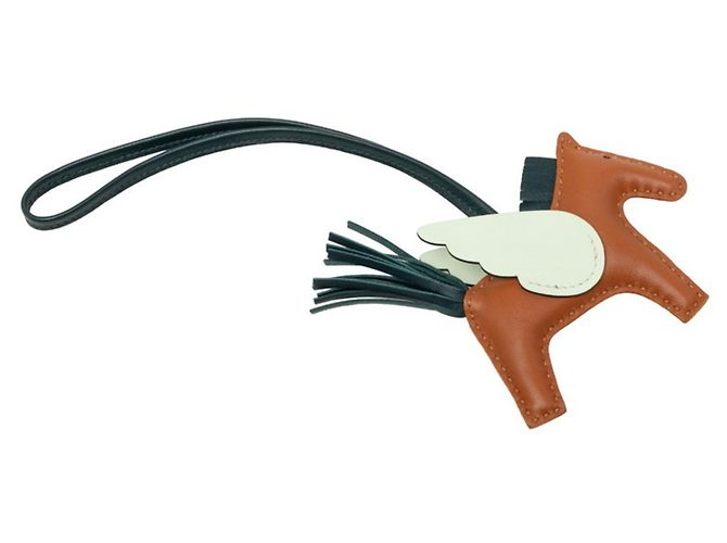 Hermès Hermes Rodeo Pegasus PM Bag Charm Marrone Verde - vista 2