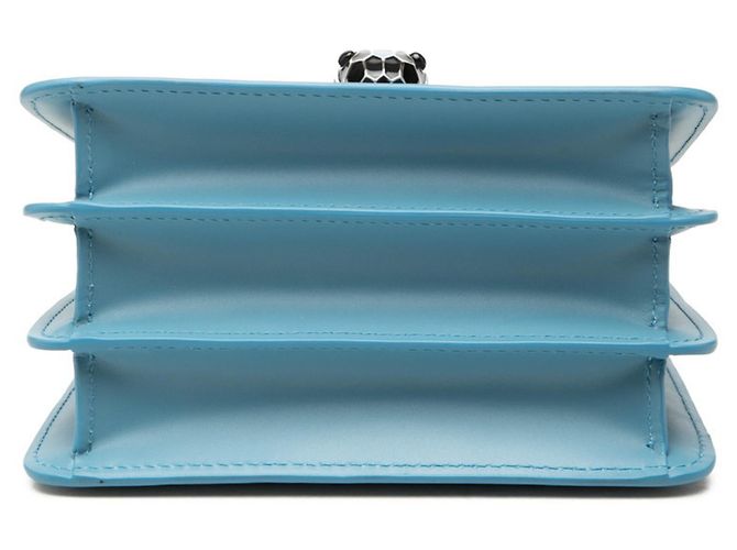 Bulgari Borsa Bvlgari Serpenti Forever Blu - vista 3