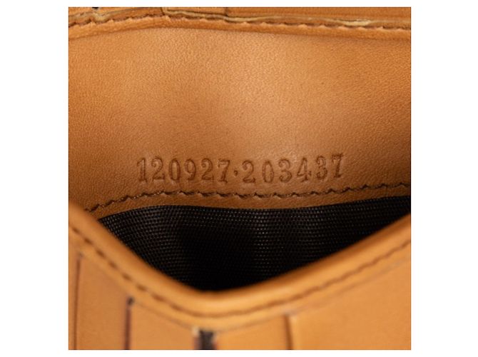 Gucci GG Canvas Bi-fold Geldbörse Braun Beige - Ansicht 7